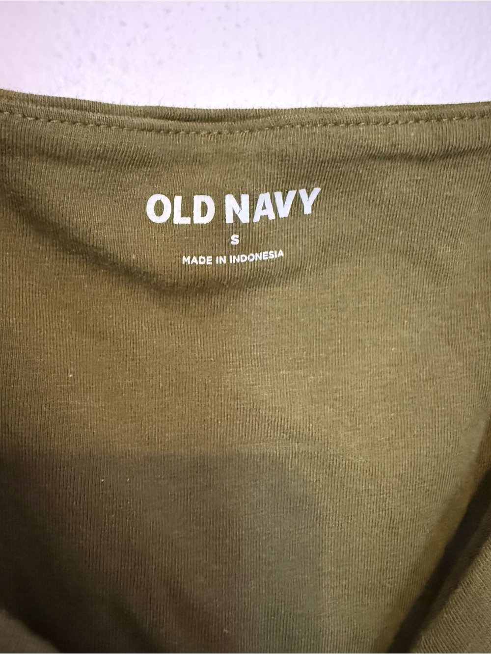 Old Navy Classic Olive Green Bodysuit - Picture 2 of 2